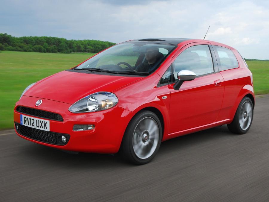 Fiat Punto 3-Door (UK) '2012